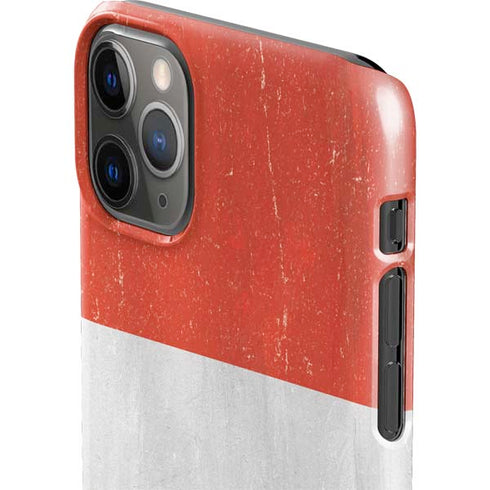 Netherlands Flag Distressed iPhone 11 Pro Max Lite Case