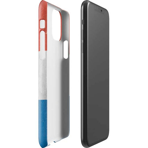 Netherlands Flag Distressed iPhone 11 Pro Max Lite Case