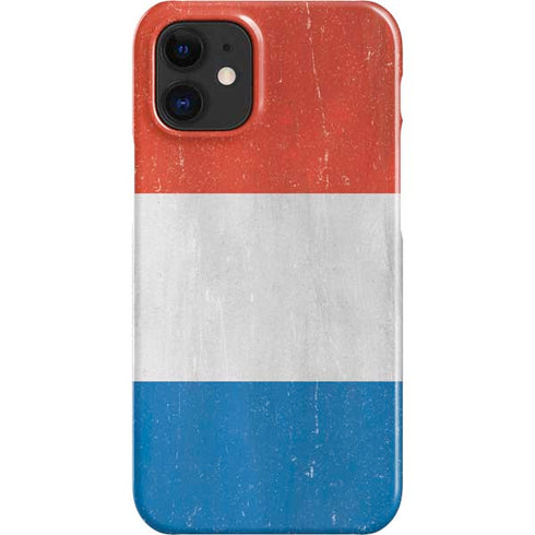 Netherlands Flag Distressed iPhone 12 Mini Lite Case