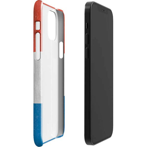 Netherlands Flag Distressed iPhone 12 Mini Lite Case