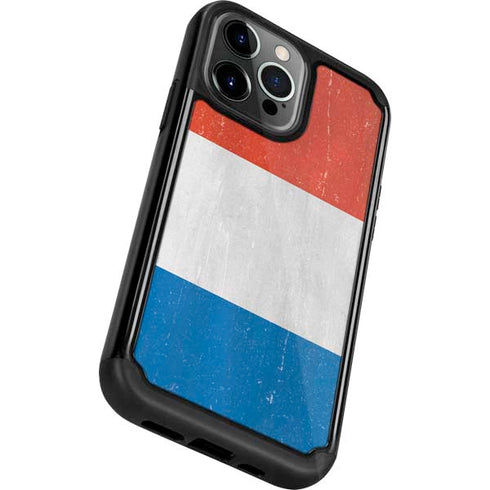 Netherlands Flag Distressed iPhone 13 Pro Cargo Case