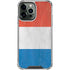 Netherlands Flag Distressed iPhone 13 Pro Max Clear Case