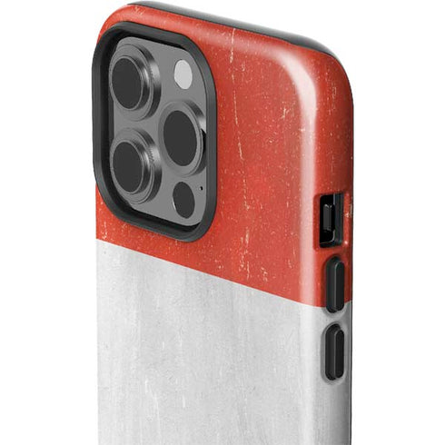 Netherlands Flag Distressed iPhone 14 Pro Impact Case