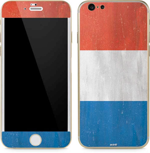 Netherlands Flag Distressed iPhone 6/6s Skin