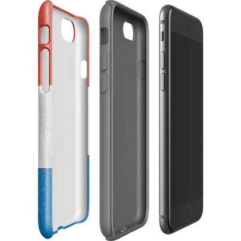 Netherlands Flag Distressed iPhone SE (2nd & 3rd Gen) Pro Case