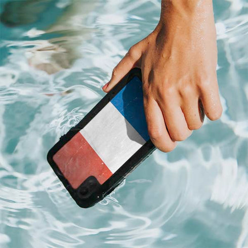 Netherlands Flag Distressed iPhone XR Waterproof Case