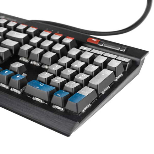Netherlands Flag Distressed K95 RGB PLATINUM Mechanical Gaming Keyboard Skin