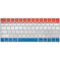 Netherlands Flag Distressed Magic Keyboard Skin