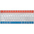 Netherlands Flag Distressed Magic Keyboard Skin