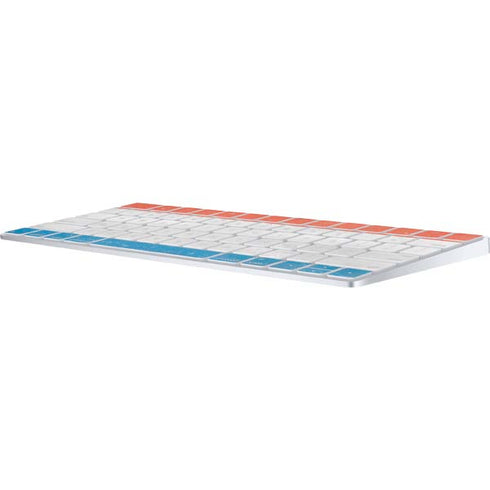 Netherlands Flag Distressed Magic Keyboard Skin