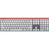 Netherlands Flag Distressed Magic Keyboard with Numeric Keypad Skin
