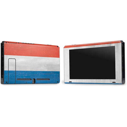 Netherlands Flag Distressed Nintendo Switch Bundle Skin