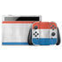 Netherlands Flag Distressed Nintendo Switch OLED (2021) Skin