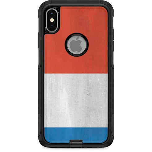 Netherlands Flag Distressed Otterbox Commuter iPhone Skin