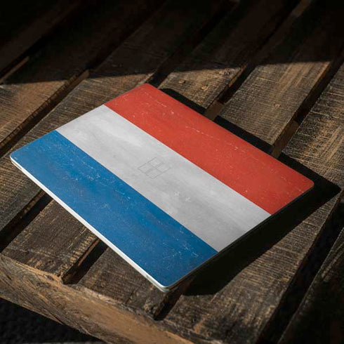 Netherlands Flag Distressed Surface Laptop 2 Skin