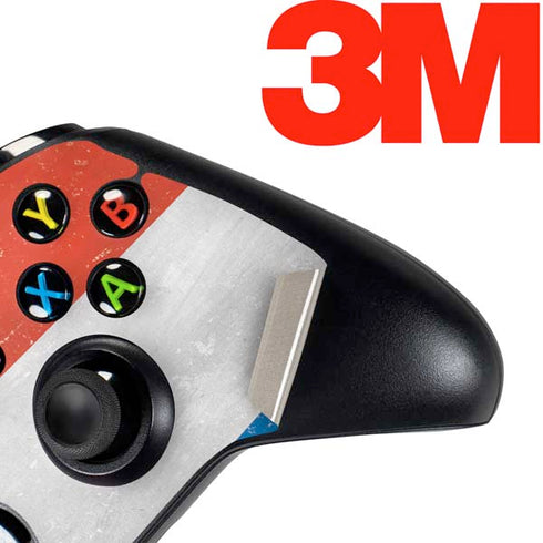 Netherlands Flag Distressed Xbox One Controller Skin