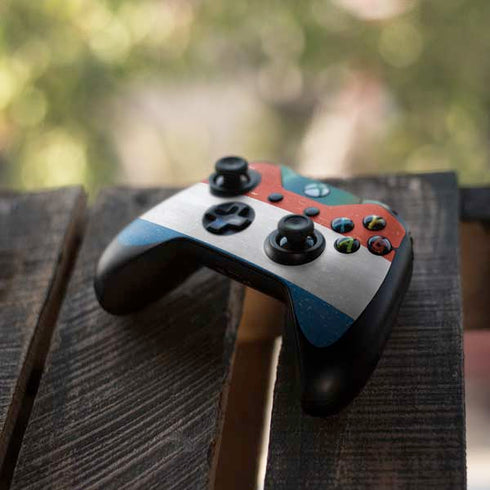 Netherlands Flag Distressed Xbox One Controller Skin