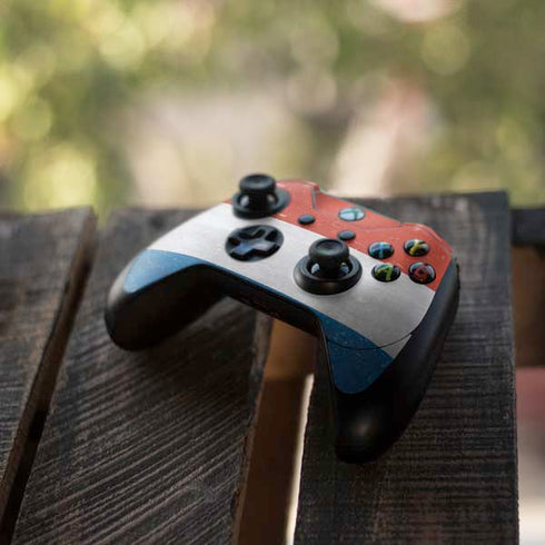 Netherlands Flag Distressed Xbox One Elite Controller Skin
