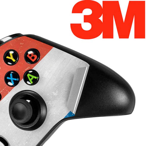 Netherlands Flag Distressed Xbox One X Controller Skin