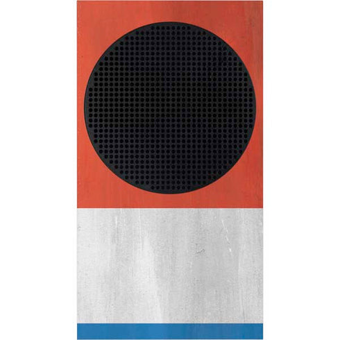 Netherlands Flag Distressed Xbox Series S Skins