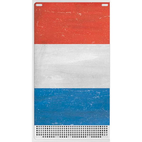 Netherlands Flag Distressed Xbox Series S Bundle Skin