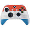 Netherlands Flag Distressed Xbox Series S Controller Skin