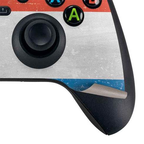 Netherlands Flag Distressed Xbox Series X Controller Skin
