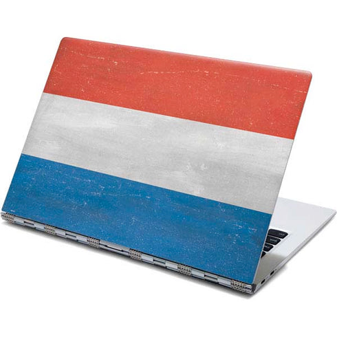 Netherlands Flag Distressed Yoga 910 2-in-1 14in Touch-Screen Skin