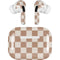 Neutral Checkered AirPods Pro 2nd Gen Skin