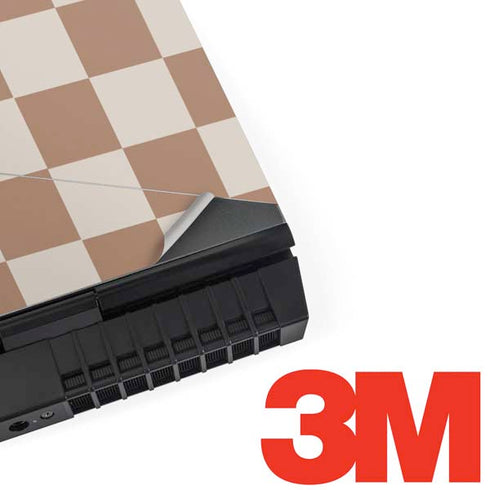 Neutral Checkered Dell Alienware Skin