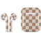Neutral Checkered Apple AirPods 2 Skin