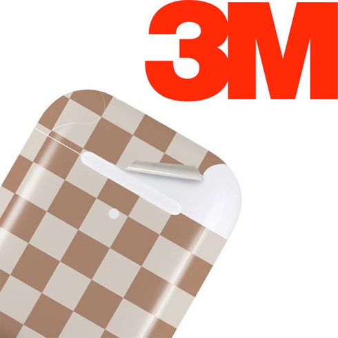 Neutral Checkered Apple AirPods 2 Skin