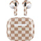 Neutral Checkered Apple AirPods (3rd Gen 2021) Skin