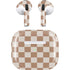 Neutral Checkered Apple AirPods (3rd Gen 2021) Skin