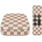 Neutral Checkered Apple TV Skin