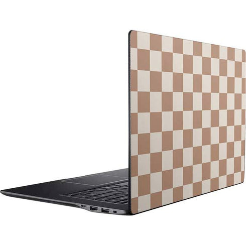 Neutral Checkered Ativ Book 9 (15.6in 2014) Skin
