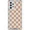 Neutral Checkered Galaxy A53 5G Clear Case