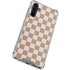 Neutral Checkered Galaxy A54 5G Clear Case