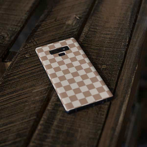 Neutral Checkered Galaxy Note 9 Skin