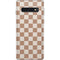 Neutral Checkered Galaxy S10 Skin