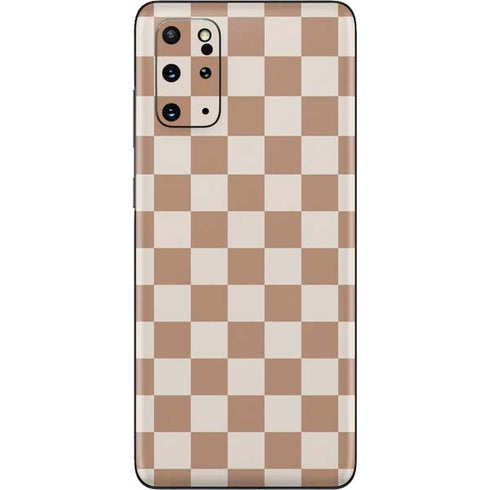 Neutral Checkered Galaxy S20 Plus Skin