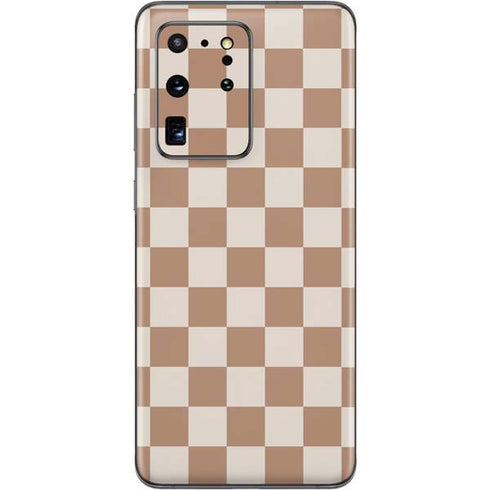 Neutral Checkered Galaxy S20 Ultra 5G Skin