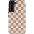 Neutral Checkered Galaxy S22 Pro Case