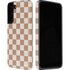 Neutral Checkered Galaxy S22 Pro Case