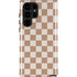 Neutral Checkered Galaxy S22 Ultra Pro Case