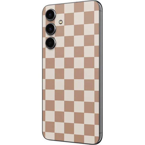 Neutral Checkered Galaxy S23 FE Skin