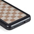 Neutral Checkered Galaxy S23 Plus Waterproof Case