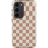 Neutral Checkered Galaxy S23 Pro Case