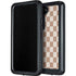Neutral Checkered Galaxy S23 Waterproof Case