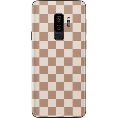 Neutral Checkered Galaxy S9 Plus Skin